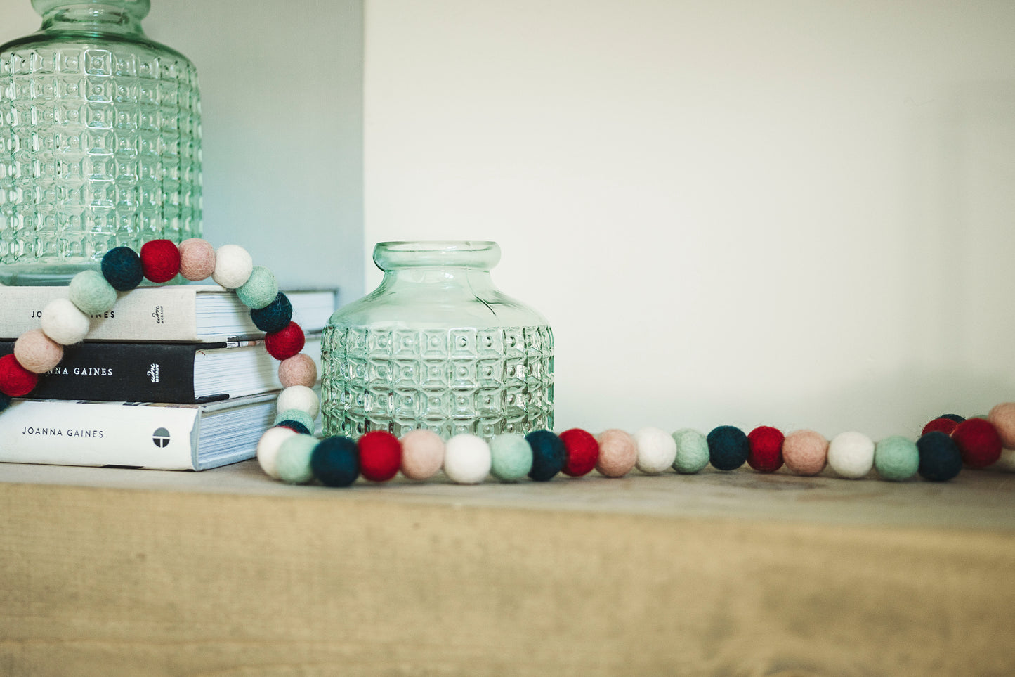 Falalala Wool Ball Garland