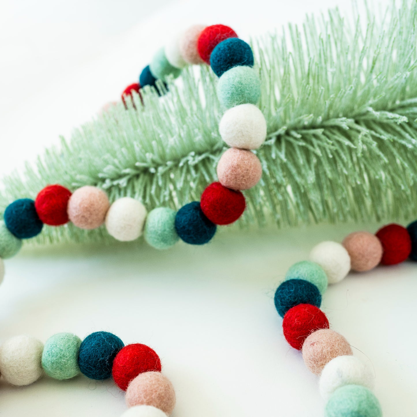 Falalala Wool Ball Garland