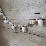 White Lightbulb Garland