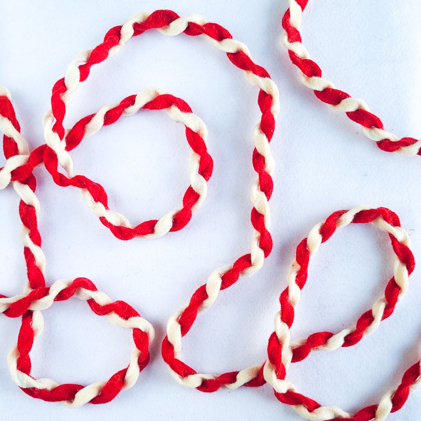 Red Twist Garland