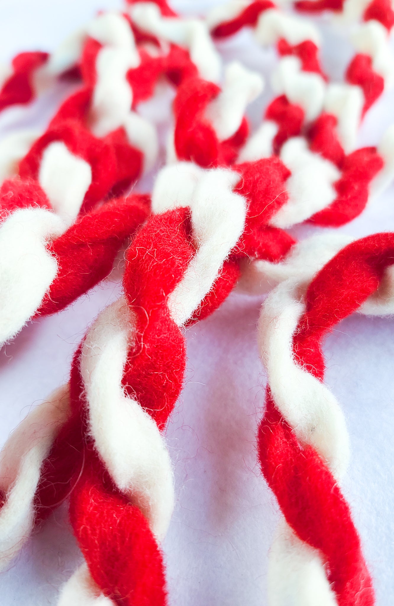 Red Twist Garland