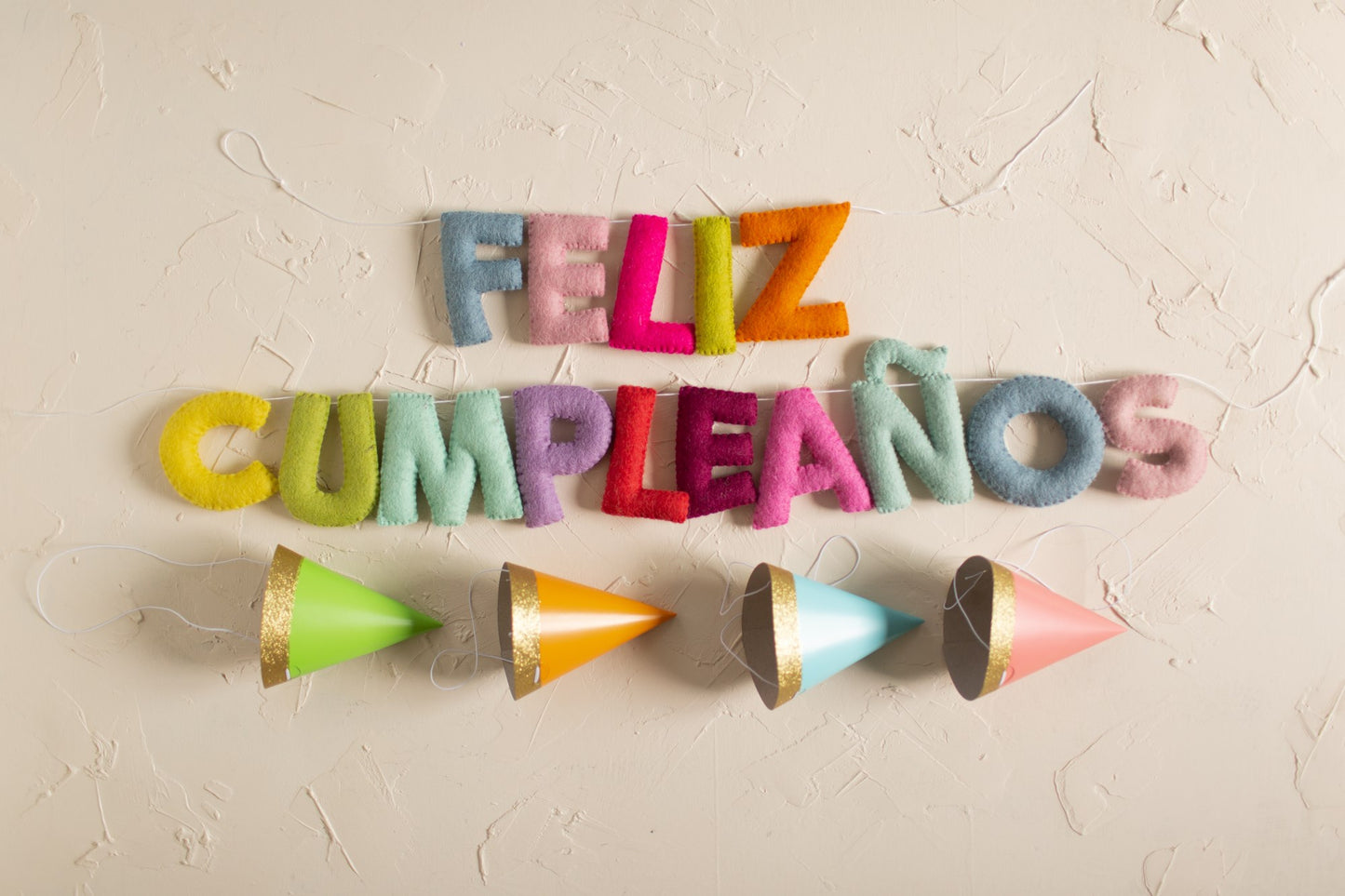 NEW! Feliz Cumpleaños Letter Garland