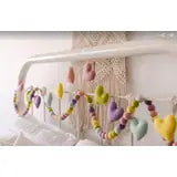 Pastel Hearts Garland 3 Pack