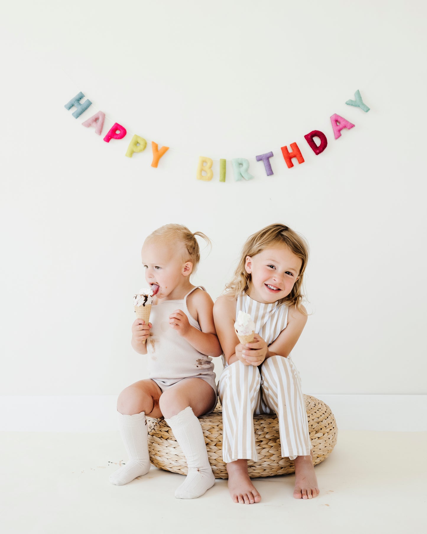 Happy Birthday Felt Garland