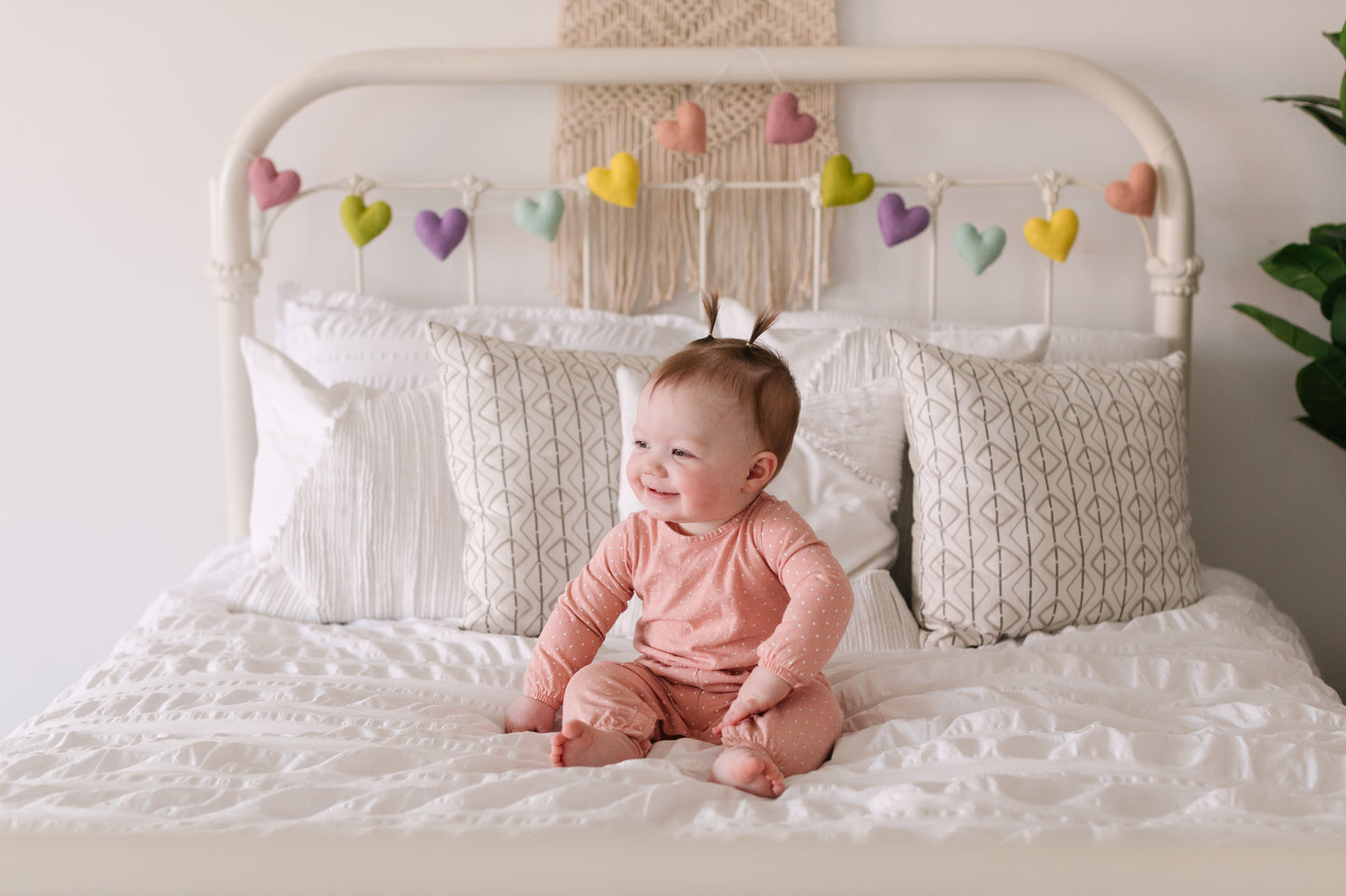 Pastel Hearts Garland