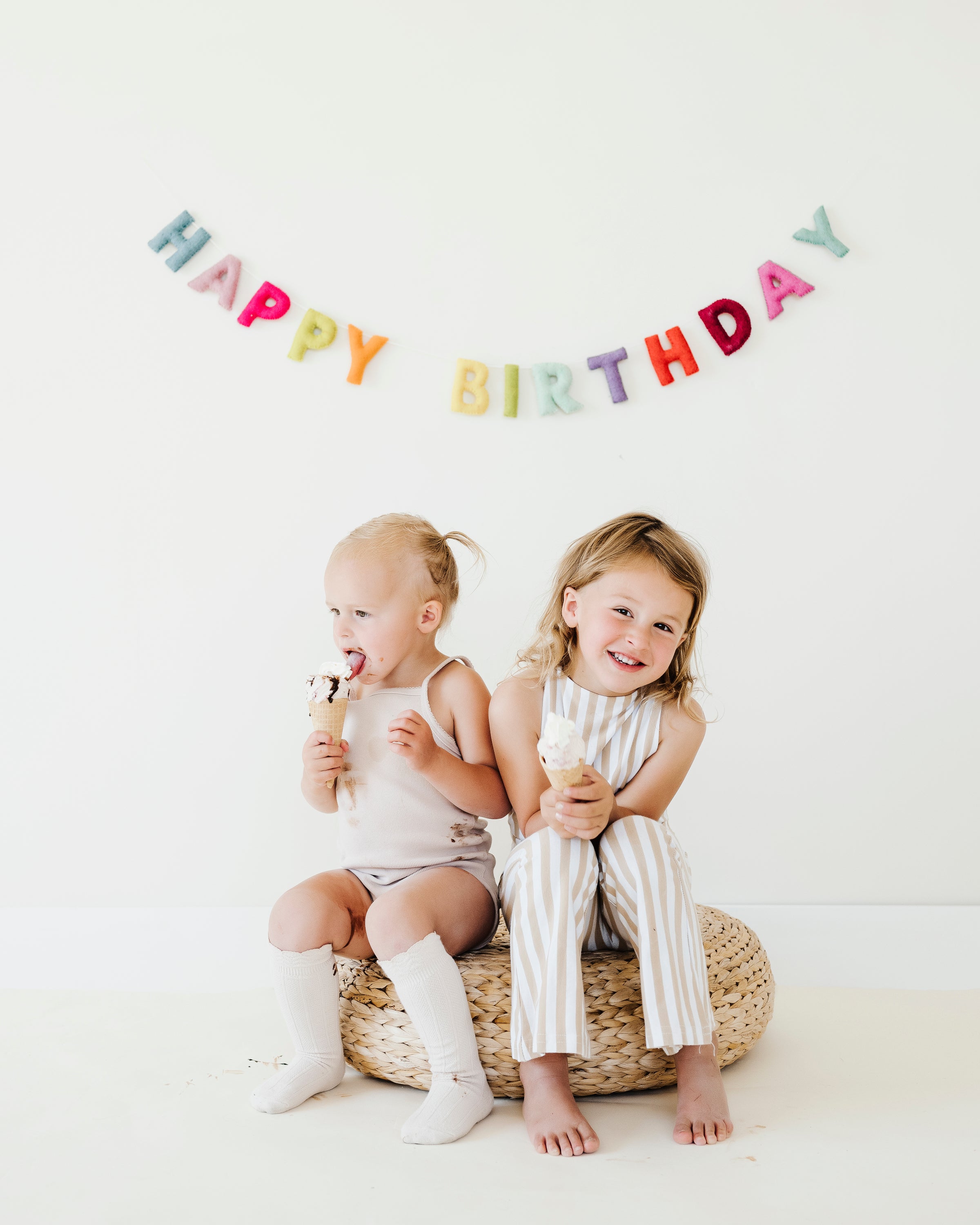 Happy Birthday Felt Garland