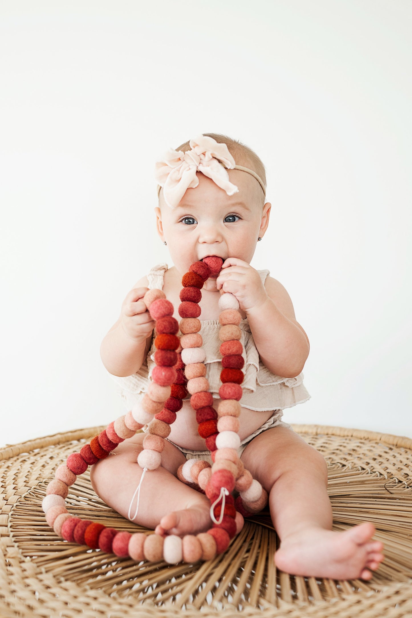 Wool felt letter garlands are an easy way to add a little color and whimsy to your birthday party, play room, or any other room in your home. Party, celebration, home decor, nursery,